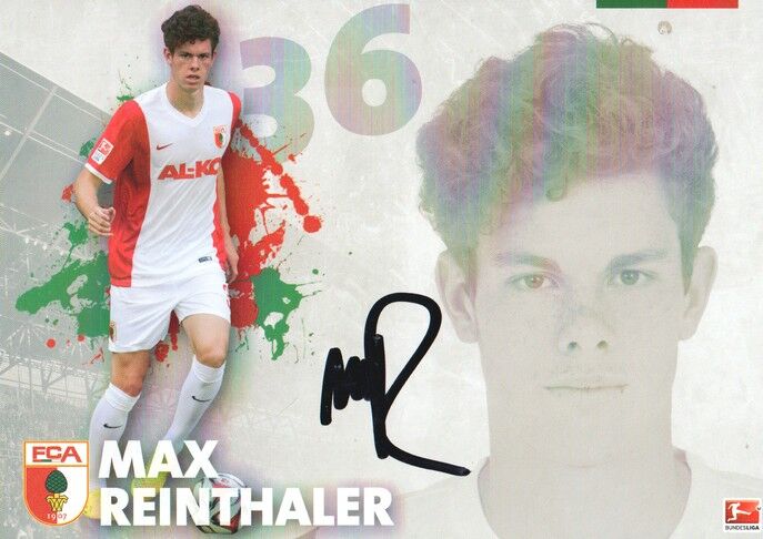 Autogramm Fussball | FC Augsburg | 2014 | Max REINTHALER