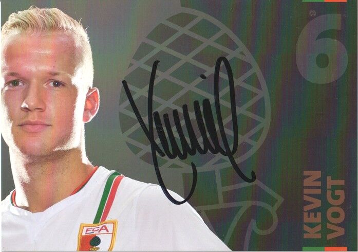 Autogramm Fussball | FC Augsburg | 2012 | Kevin VOGT