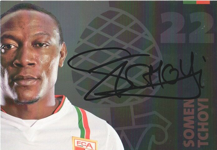 Autogramm Fussball | FC Augsburg | 2012 | Somen TCHOYI