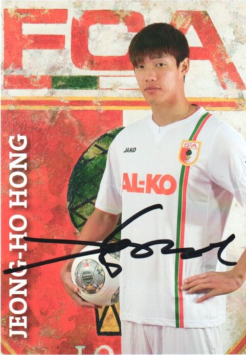 Autogramm Fussball | FC Augsburg | 2013 | Jeong-Ho HONG