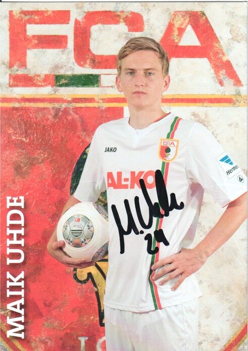 Autogramm Fussball | FC Augsburg | 2013 | Maik UHDE