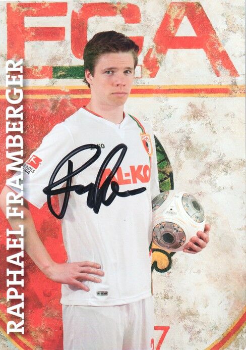 Autogramm Fussball | FC Augsburg | 2013 | Raphael FRAMBERGER