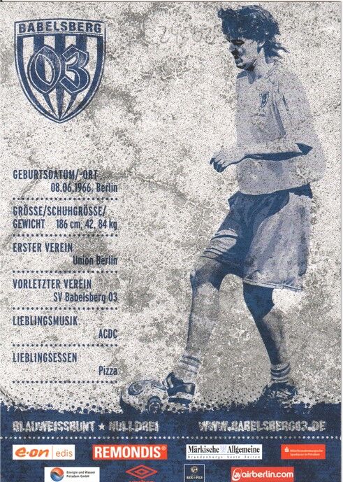 Autogramm Fussball | SV Babelsberg 03 | 2010 | Markus PETSCH