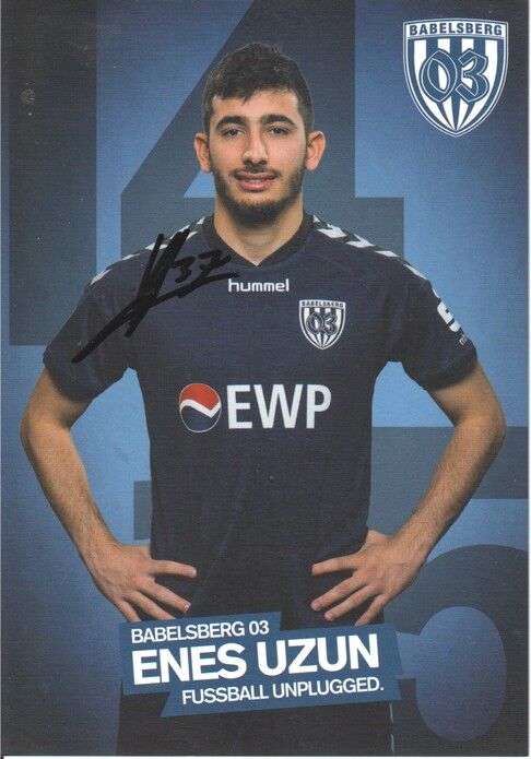 Autogramm Fussball | SV Babelsberg 03 | 2014 | Enes UZUN