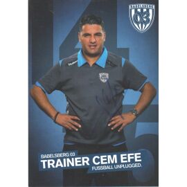 Autogramm Fussball | SV Babelsberg 03 | 2014 | Cem EFE
