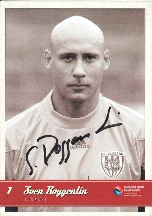 Autogramm Fussball | SV Babelsberg 03 | 2006 | Sven ROGGENTIN
