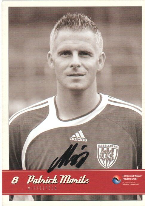 Autogramm Fussball | SV Babelsberg 03 | 2006 | Patrick MORITZ