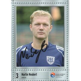 Autogramm Fussball | SV Babelsberg 03 | 2007 | Martin NEUBERT