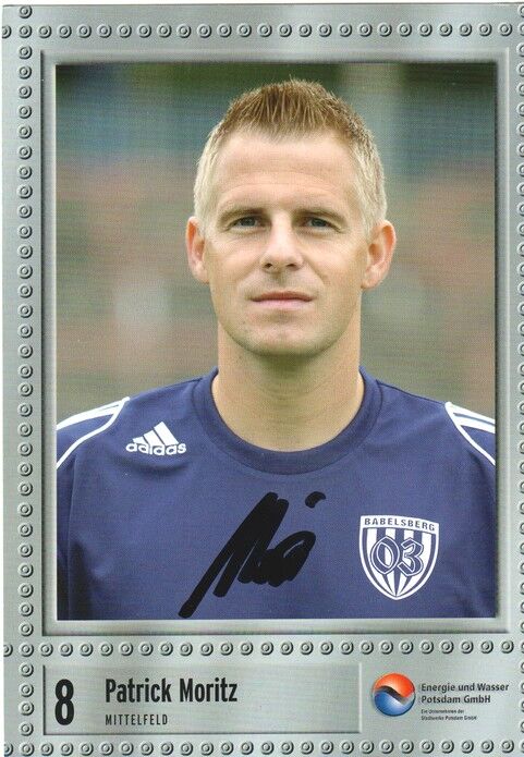 Autogramm Fussball | SV Babelsberg 03 | 2007 | Patrick MORITZ