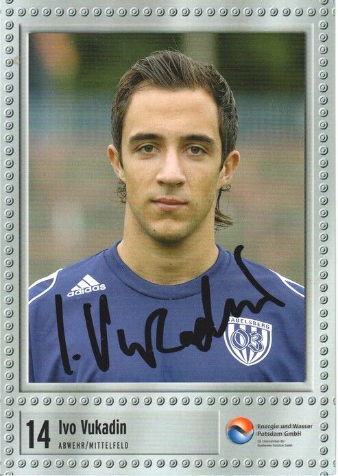 Autogramm Fussball | SV Babelsberg 03 | 2007 | Ivo VUKADIN