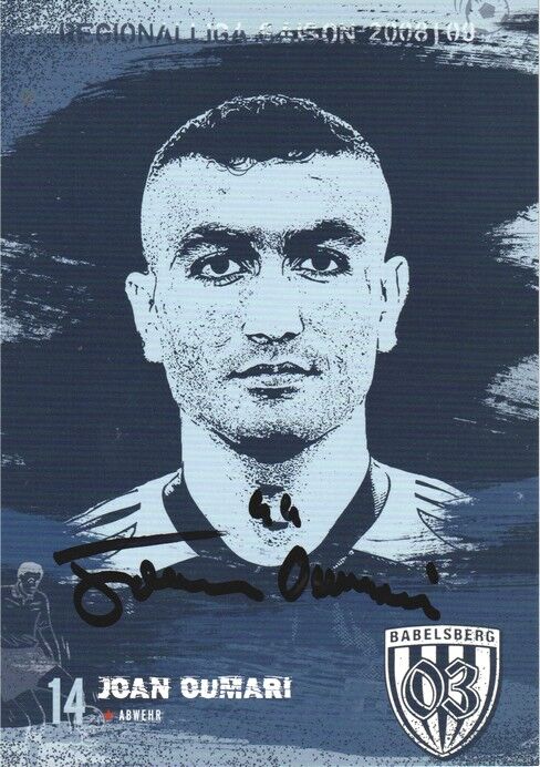 Autogramm Fussball | SV Babelsberg 03 | 2008 | Joan OUMARI