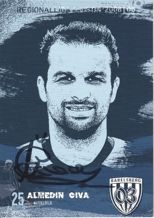 Autogramm Fussball | SV Babelsberg 03 | 2008 | Almedin CIVA