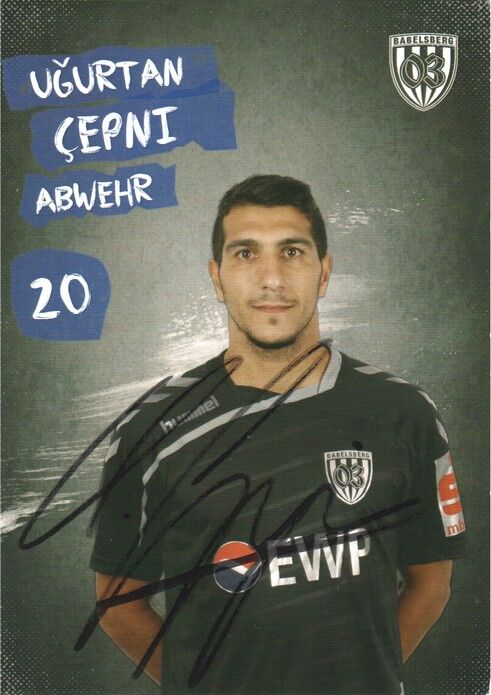Autogramm Fussball | SV Babelsberg 03 | 2016 | Ugurtan CEPNI