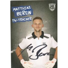 Autogramm Fussball | SV Babelsberg 03 | 2016 | Matthias BORON