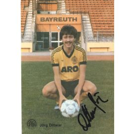 Autogramm Fussball | SpVgg Bayreuth | 1980er | Jörg DITTWAR
