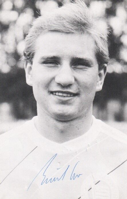 Autogramm Fussball | Blau-Weiss 90 Berlin | 1983 | Leo BUNK (Portrait SW)