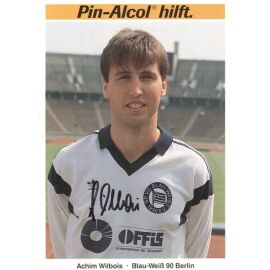 Autogramm Fussball | Blau-Weiss 90 Berlin | 1989 | Achim WILBOIS