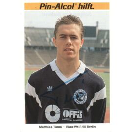 Autogramm Fussball | Blau-Weiss 90 Berlin | 1990 | Matthias TIMM