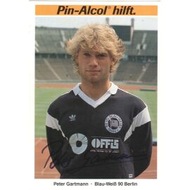 Autogramm Fussball | Blau-Weiss 90 Berlin | 1989 | Peter GARTMANN