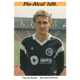 Autogramm Fussball | Blau-Weiss 90 Berlin | 1989 | Thomas MOTZKE