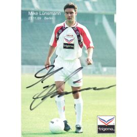 Autogramm Fussball | Hertha BSC Berlin | 1995 | Mike LÜNSMANN
