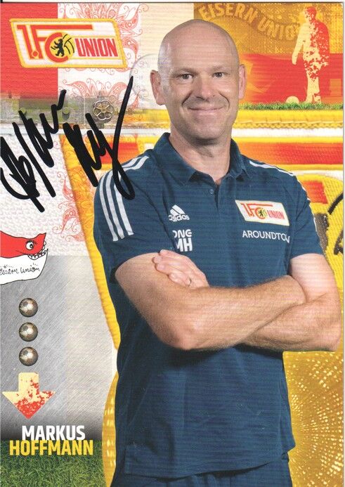 Autogramm Fussball | 1. FC Union Berlin | 2020 | Markus HOFFMANN