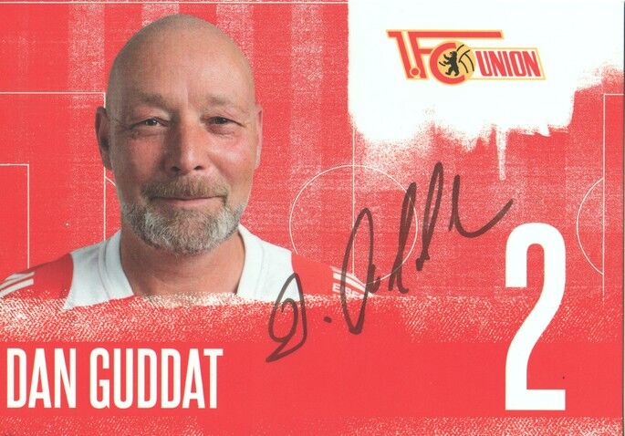 Autogramm Fussball | 1. FC Union Berlin | 2020er TM | Dan GUDDAT