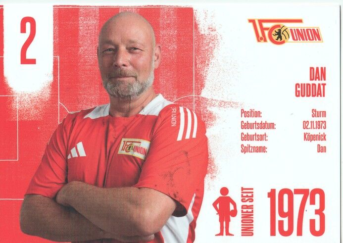 Autogramm Fussball | 1. FC Union Berlin | 2020er TM | Dan GUDDAT