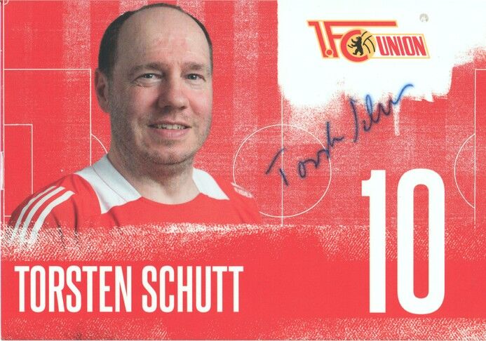 Autogramm Fussball | 1. FC Union Berlin | 2020er TM | Torsten SCHUTT