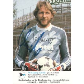 Autogramm Fussball | DSC Arminia Bielefeld | 1985 | Wolfgang KNEIB