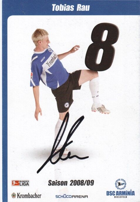 Autogramm Fussball | DSC Arminia Bielefeld | 2008 | Tobias RAU