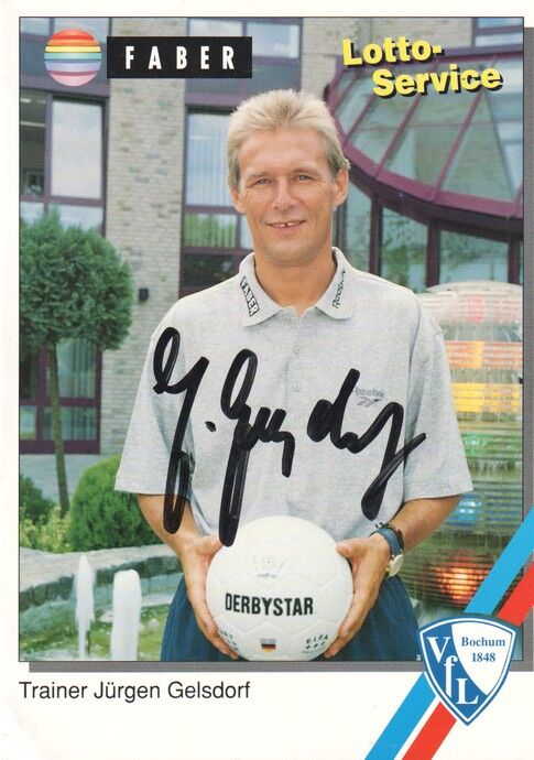 Autogramm Fussball | VfL Bochum | 1994 | Jürgen GELSDORF