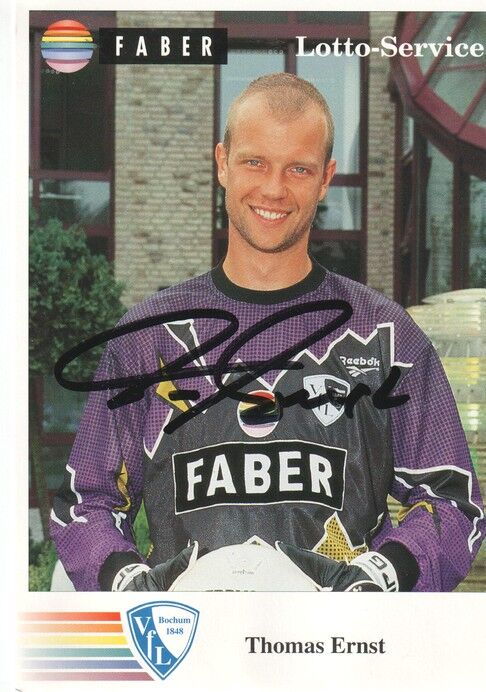 Autogramm Fussball | VfL Bochum | 1995 | Thomas ERNST