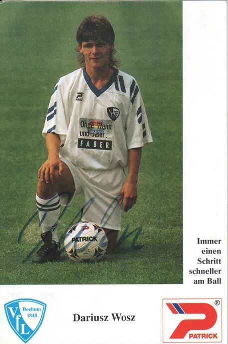 Autogramm Fussball | VfL Bochum | 1992 | Dariusz WOSZ