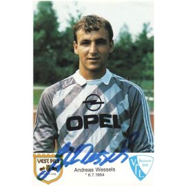 Autogramm Fussball | VfL Bochum | 1986 | Andreas WESSELS
