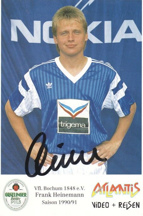 Autogramm Fussball | VfL Bochum | 1990 | Frank HEINEMANN