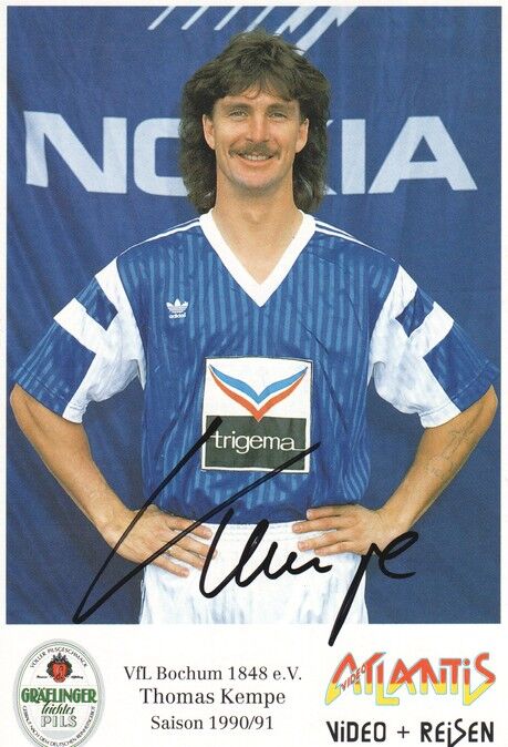Autogramm Fussball | VfL Bochum | 1990 | Thomas KEMPE