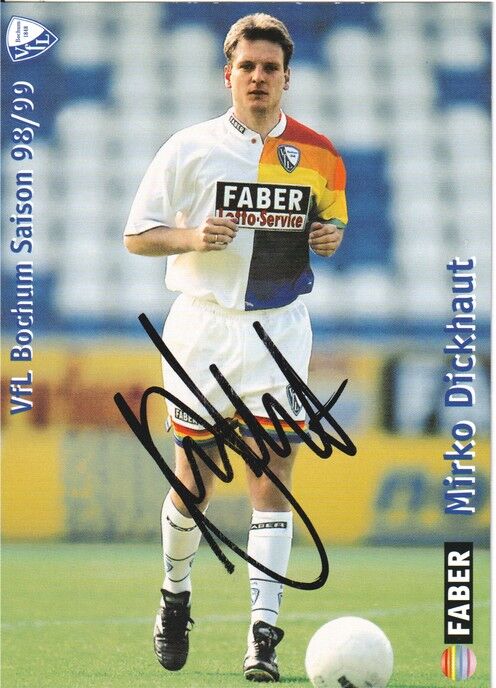 Autogramm Fussball | VfL Bochum | 1998 | Mirko DICKHAUT