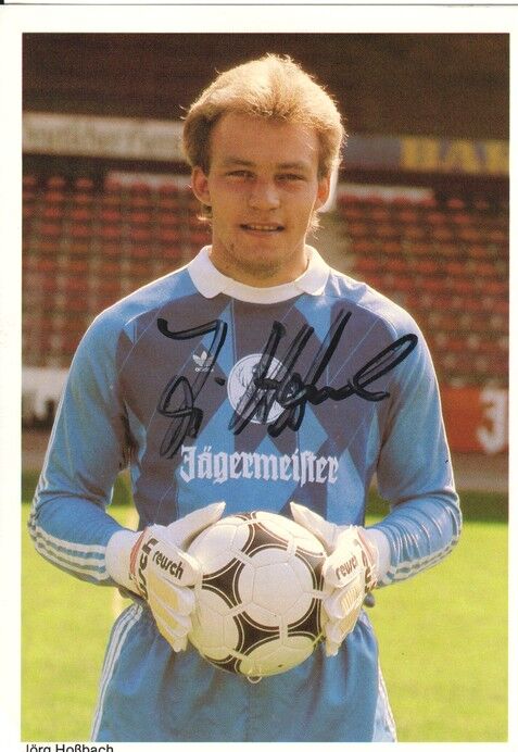 Autogramm Fussball | Eintracht Braunschweig | 1987 | Jörg HOSSBACH