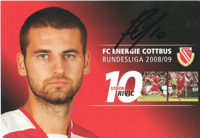 Autogramm Fussball | FC Energie Cottbus | 2008 | Stiven RIVIC