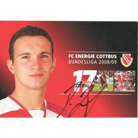 Autogramm Fussball | FC Energie Cottbus | 2008 | Daniel ZIEBIG