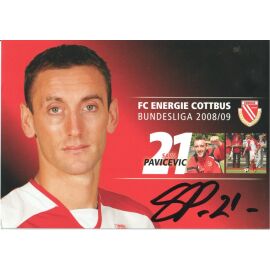 Autogramm Fussball | FC Energie Cottbus | 2008 | Savo PAVICEVIC
