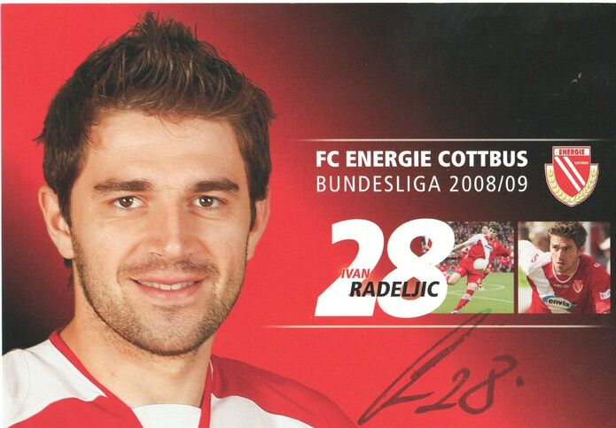 Autogramm Fussball | FC Energie Cottbus | 2008 | Ivan RADELJIC