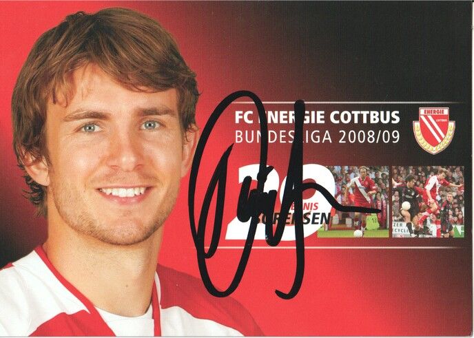 Autogramm Fussball | FC Energie Cottbus | 2008 | Dennis SÖRENSEN