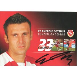Autogramm Fussball | FC Energie Cottbus | 2008 | Mario CVITANOVIC