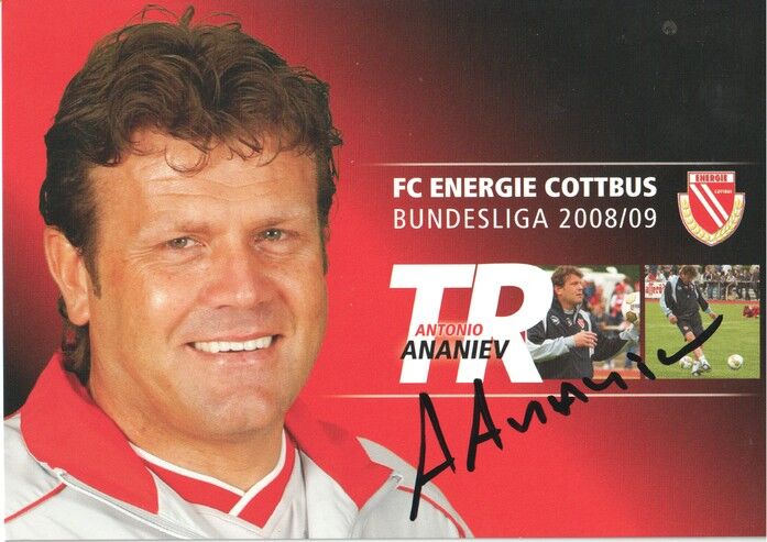 Autogramm Fussball | FC Energie Cottbus | 2008 | Antonio ANANIEV