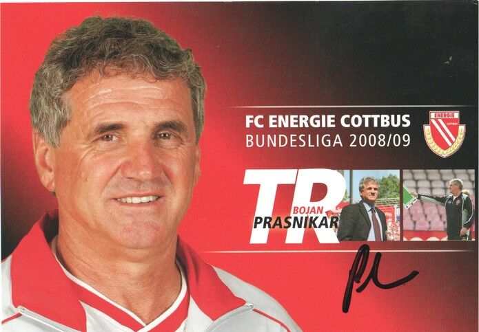 Autogramm Fussball | FC Energie Cottbus | 2008 | Bojan PRASNIKAR