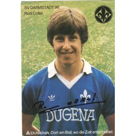 Autogramm Fussball | SV Darmstadt 98 | 1982 | Rudi COLLET