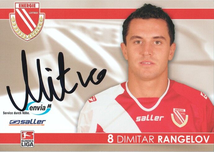 Autogramm Fussball | FC Energie Cottbus | 2007 | Dimitar RANGELOV