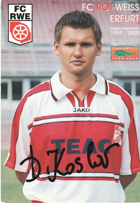 Autogramm Fussball | FC Rot-Weiss Erfurt | 1999 | Denis KOSLOV